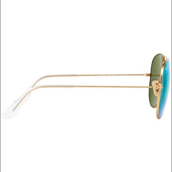 Ray Ban Aviator Mirrored Sunglasses - Picture 3 of 4